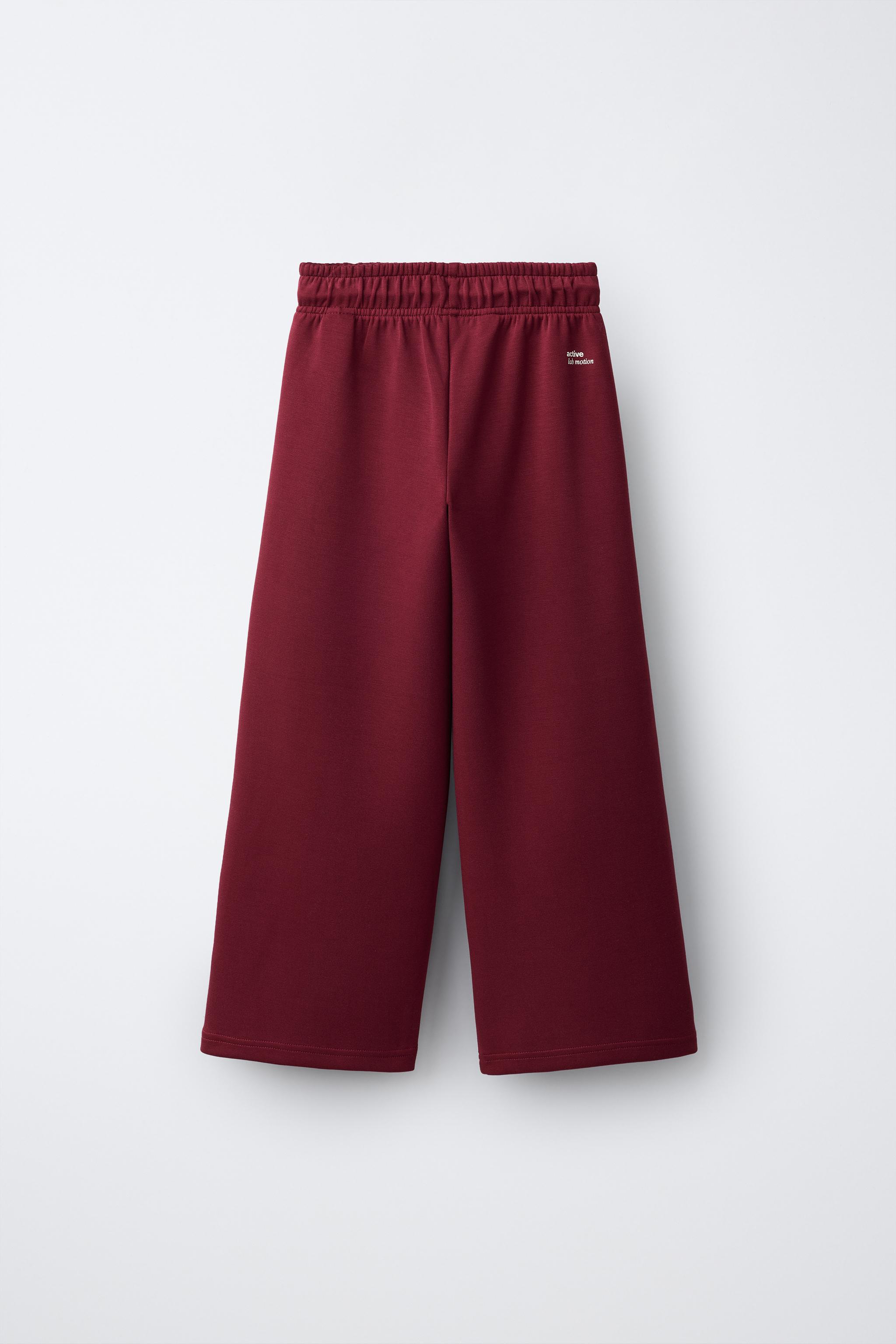 SPORTY CONTRAST PIPING TROUSERS